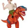 Spirit Halloween Kids Dinosaur Inflatable Ride-Along Costume 2 Spirit Halloween Kids Dinosaur Inflatable Ride-Along Costume -Costume Themes Shop 01570274 a