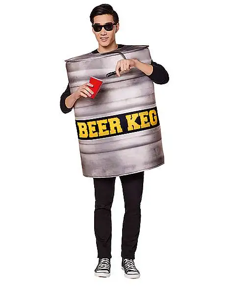 Spirit Halloween Adult Beer Keg Costume 3 Spirit Halloween Adult Beer Keg Costume