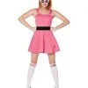 Spirit Halloween Adult Blossom Costume - The Powerpuff Girls -Costume Themes Shop 01572460 a