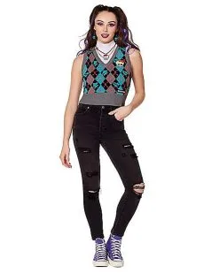 Spirit Halloween Adult Monster High Alumni Sweater Vest