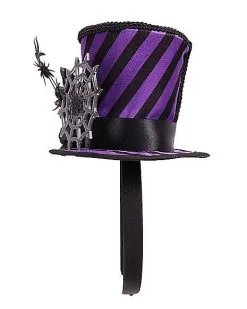 Spirit Halloween Spider Mini Top Hat Headband 7 Spirit Halloween Spider Mini Top Hat Headband -Costume Themes Shop 01576222 c