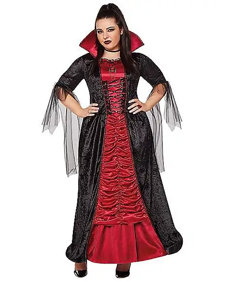 Spirit Halloween Adult Victorian Vampiress Costume 3 Spirit Halloween Adult Victorian Vampiress Costume
