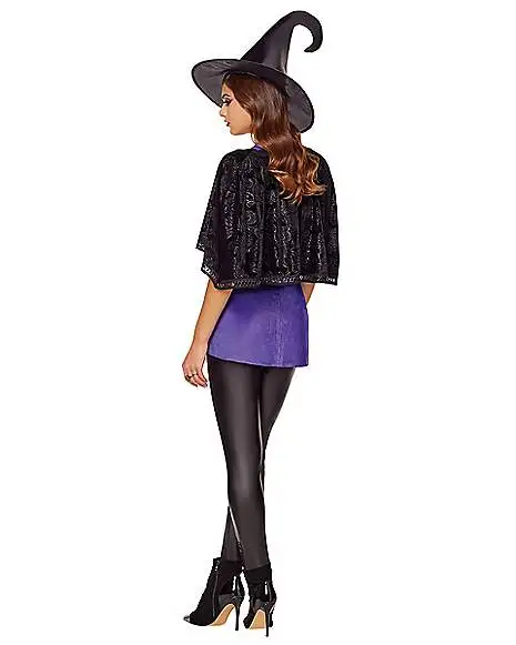 Spirit Halloween Adult Wicked Spell Caster Witch Costume 4 Spirit Halloween Adult Wicked Spell Caster Witch Costume - Image 2