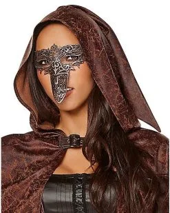 Spirit Halloween Adult Hooded Plague Doctor Costume -Costume Themes Shop 01577030 c