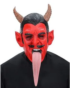 Spirit Halloween Light-Up Devil Full Mask