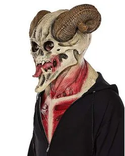 Spirit Halloween Devil Skull Full Mask 8 Spirit Halloween Devil Skull Full Mask -Costume Themes Shop 01577741 c