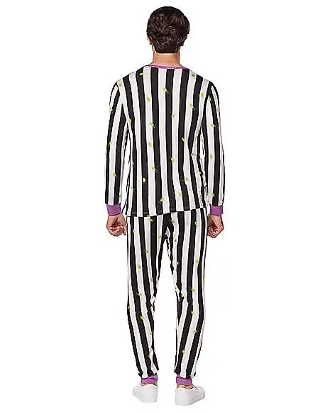 Spirit Halloween Beetlejuice Pajama Set 4 Spirit Halloween Beetlejuice Pajama Set - Image 2