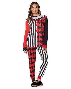Spirit Halloween Clown Pajama Set 6 Spirit Halloween Clown Pajama Set -Costume Themes Shop 01578400 b