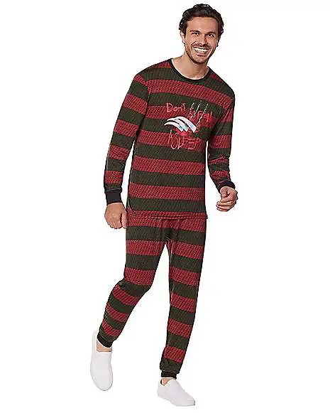 Spirit Halloween Freddy Krueger Pajama Set - A Nightmare On Elm Street 3 Spirit Halloween Freddy Krueger Pajama Set - A Nightmare On Elm Street