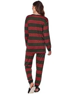 Spirit Halloween Freddy Krueger Pajama Set - A Nightmare On Elm Street 9 Spirit Halloween Freddy Krueger Pajama Set - A Nightmare On Elm Street -Costume Themes Shop 01578525 d