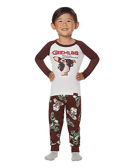 Spirit Halloween Toddler Gizmo Pajama Set - Gremlins 5 Spirit Halloween Toddler Gizmo Pajama Set - Gremlins - Image 3