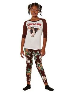 Spirit Halloween Kids Gizmo Pajama Set - Gremlins 8 Spirit Halloween Kids Gizmo Pajama Set - Gremlins -Costume Themes Shop 01578822 c