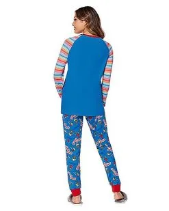 Spirit Halloween Good Guys Chucky Pajama Set 9 Spirit Halloween Good Guys Chucky Pajama Set -Costume Themes Shop 01578996 d