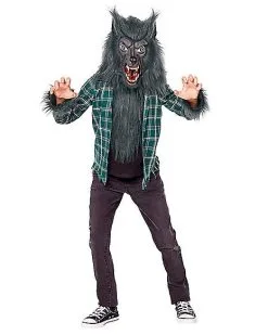 Spirit Halloween Kids Underworld Werewolf Costume