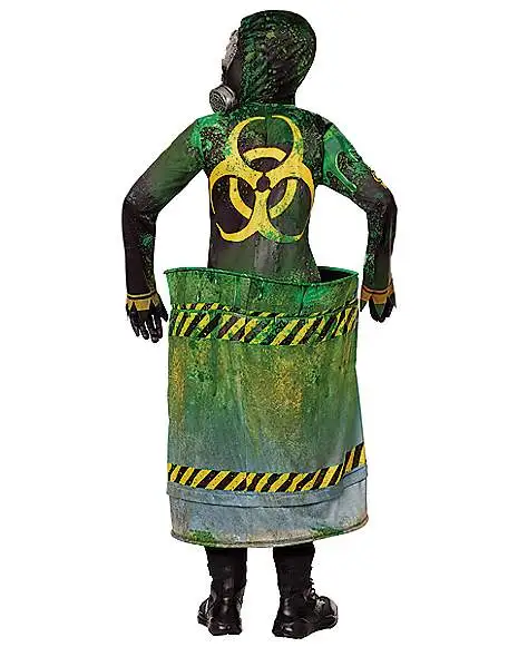 Spirit Halloween Kids Hazardous Waste Zombie Costume 4 Spirit Halloween Kids Hazardous Waste Zombie Costume - Image 2