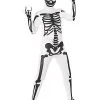 Spirit Halloween Black And White Skeleton Skin Suit Costume -Costume Themes Shop 01580539 a