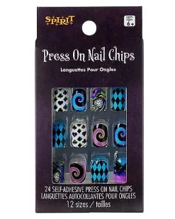 Spirit Halloween Kids Alice Press On Nails -Costume Themes Shop 01580612 c