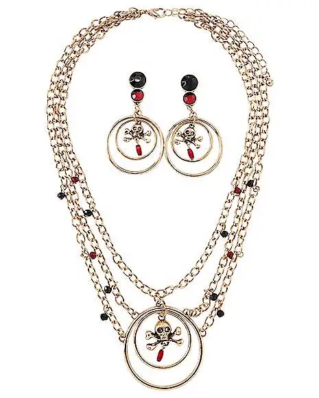 Spirit Halloween Kids Pirate Jewelry Set 3 Spirit Halloween Kids Pirate Jewelry Set