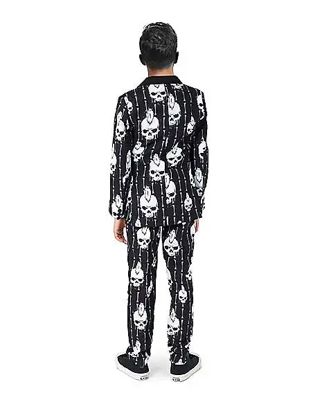 Spirit Halloween Kids Punk Skeleton Suit Costume 4 Spirit Halloween Kids Punk Skeleton Suit Costume - Image 2