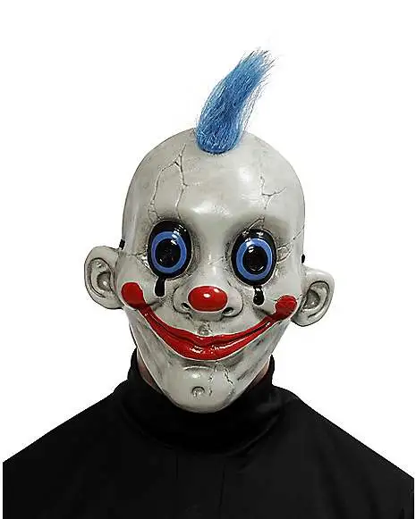 Spirit Halloween Derpy The Clown Half Mask 6 Spirit Halloween Derpy The Clown Half Mask - Image 4