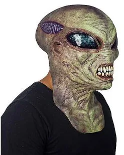 Spirit Halloween Green Alien Full Mask 9 Spirit Halloween Green Alien Full Mask -Costume Themes Shop 01582659 d