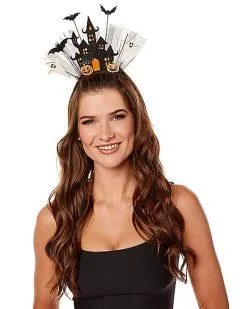 Spirit Halloween Light-Up Haunted House Headband