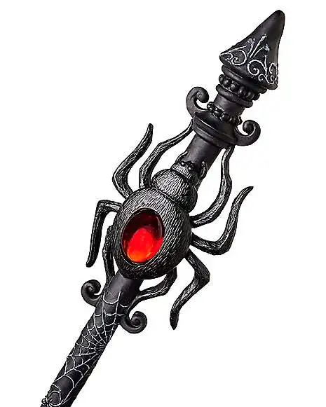 Spirit Halloween Black Widow Spider Staff 4 Spirit Halloween Black Widow Spider Staff - Image 2