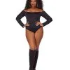 Spirit Halloween Off The Shoulder Plus Size Bodysuit 1 Spirit Halloween Off The Shoulder Plus Size Bodysuit -Costume Themes Shop 01584515 a