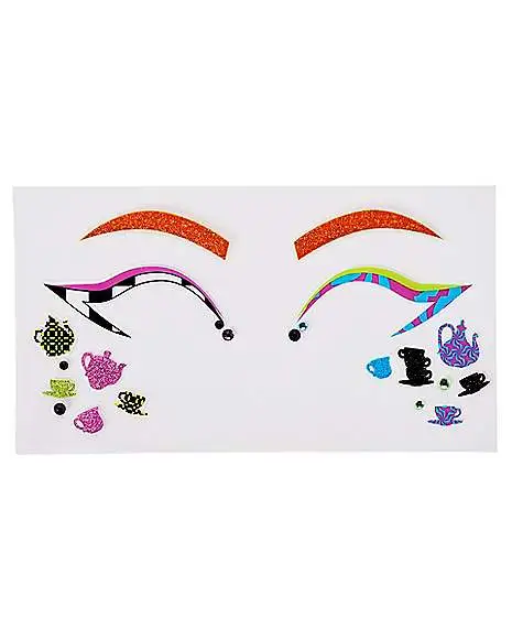 Spirit Halloween Kids Twisted Hatter Face Decal 4 Spirit Halloween Kids Twisted Hatter Face Decal - Image 2