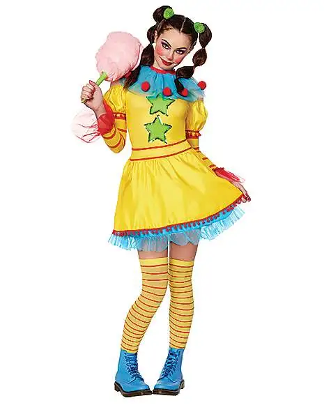 Spirit Halloween Adult Shorty Dress Costume - Killer Klowns From Outer Space 3 Spirit Halloween Adult Shorty Dress Costume - Killer Klowns From Outer Space