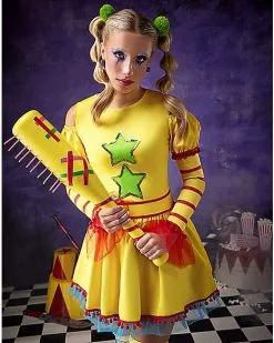 Spirit Halloween Adult Shorty Dress Costume - Killer Klowns From Outer Space 7 Spirit Halloween Adult Shorty Dress Costume - Killer Klowns From Outer Space -Costume Themes Shop 01586460 c