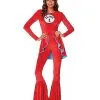 Spirit Halloween Adult Thing 1 And Thing 2 Bell Bottom Costume - Dr. Seuss -Costume Themes Shop 01586825 a