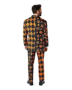 Spirit Halloween Adult Distressed Pumpkin Party Suit 8 Spirit Halloween Adult Distressed Pumpkin Party Suit -Costume Themes Shop 01587179 c