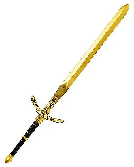 Spirit Halloween Gold Sword 3 Spirit Halloween Gold Sword