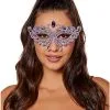 Spirit Halloween Purple Butterfly Crystal Eye Half Mask 2 Spirit Halloween Purple Butterfly Crystal Eye Half Mask -Costume Themes Shop 01588755 a