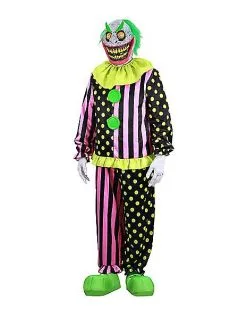 Spirit Halloween Adult Light-Up Wacky Mole Clown Costume -Costume Themes Shop 01588961 c