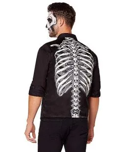 Spirit Halloween Adult Skeleton Vest 5 Spirit Halloween Adult Skeleton Vest -Costume Themes Shop 01589092 b