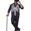 Spirit Halloween Adult Skeleton Plus Size Vest 1 Spirit Halloween Adult Skeleton Plus Size Vest -Costume Themes Shop 01589100 a