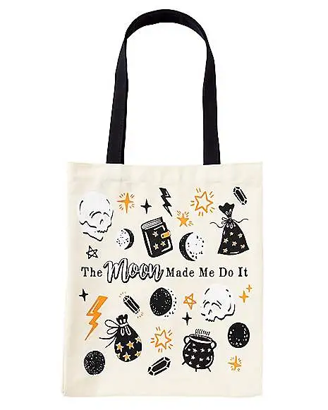 Spirit Halloween The Moon Made Me Do It Tote Bag 3 Spirit Halloween The Moon Made Me Do It Tote Bag