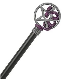 Spirit Halloween Pentagram Snake Staff -Costume Themes Shop 01589480 b
