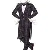 Spirit Halloween Adult Jack Skellington Plus Size Costume Kit - The Nightmare Before Ch -Costume Themes Shop 01589886 a