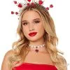 Spirit Halloween Cupid Hearts Choker Necklace -Costume Themes Shop 01590249 a