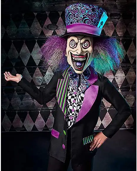 Spirit Halloween Kids Dark Mad Hatter Costume 4 Spirit Halloween Kids Dark Mad Hatter Costume - Image 2