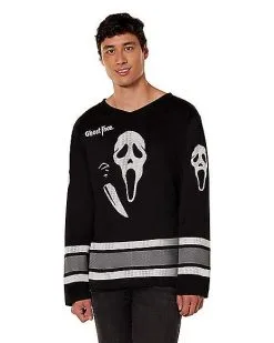Spirit Halloween Adult Ghost Face Jersey