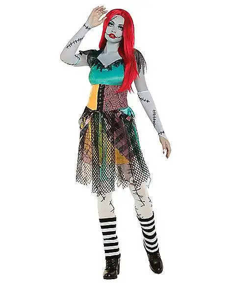 Spirit Halloween Adult Sally The Nightmare Before Christmas Costume - The Signature Col 3 Spirit Halloween Adult Sally The Nightmare Before Christmas Costume - The Signature Col