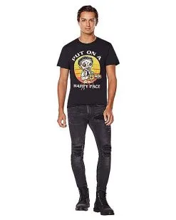 Spirit Halloween Happy Leatherface T Shirt - Texas Chainsaw Massacre 7 Spirit Halloween Happy Leatherface T Shirt - Texas Chainsaw Massacre -Costume Themes Shop 01598036 c