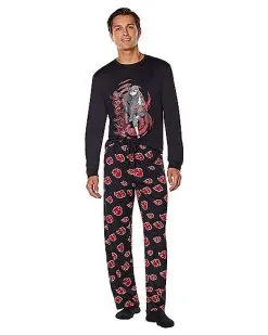Spirit Halloween Itachi Akatsuki Pajama Set - Naruto Shippuden