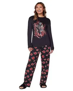Spirit Halloween Itachi Akatsuki Pajama Set - Naruto Shippuden 8 Spirit Halloween Itachi Akatsuki Pajama Set - Naruto Shippuden -Costume Themes Shop 01599661 c