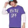 Spirit Halloween Adult Byte Off T Shirt - Stranger Things 2 Spirit Halloween Adult Byte Off T Shirt - Stranger Things -Costume Themes Shop 01600097 a