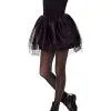 Spirit Halloween Kids Black Tulle Skirt -Costume Themes Shop 01600162 a